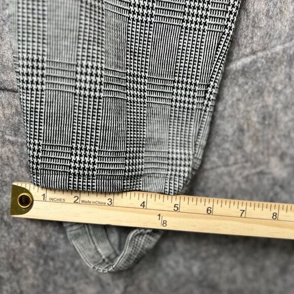 Vintage Norton McNaughton 90s Stirrup Pants Women’s Size 12 Pleated Check - Picture 5 of 9